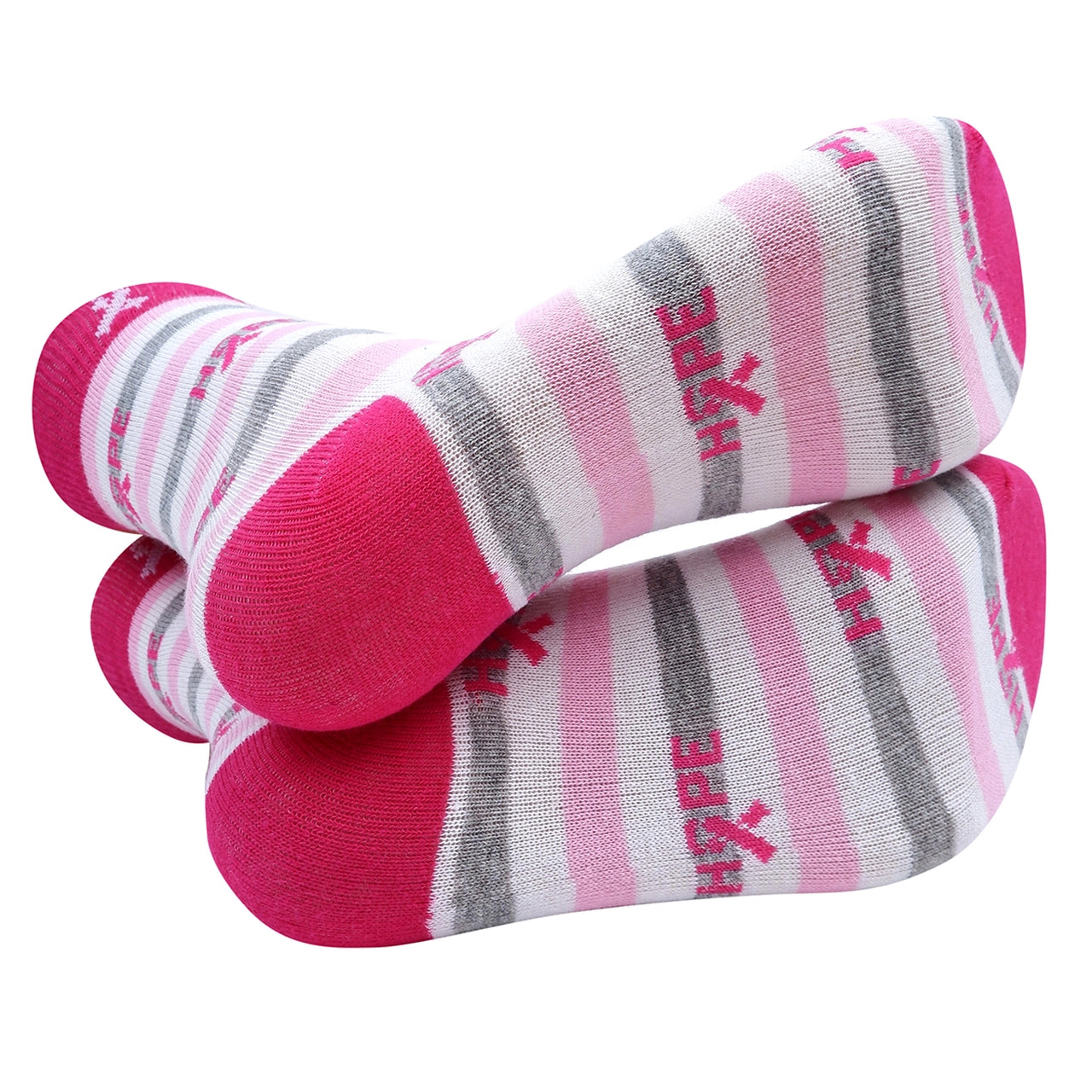 Women's Hope Breast Cancer Awareness Novelty Socks