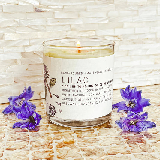 Just Bee Lilac Candle